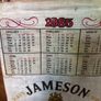 Jameson linen 1985 calendar Image 3