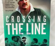 SIGNED Crossing The Line by Willie Anderson Ulster & Ireland Rugby Legend