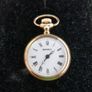 9ct (375, 9K) Yellow Gold Bernex Swiss Made Gold  Ladies Pendant Watch  (works well) Image 7