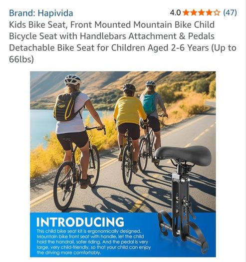 Kids Bike Seat