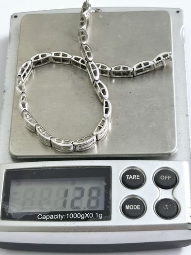 Brand New 10ct White Gold Diamond Tennis Bracelet
