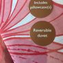Reversible double duvet set Image 3