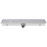 Linear Shower Drain 2 pcs Bubble 730x140 mm Stainless Steel Image 4