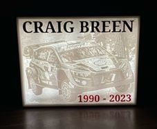 Craig Breen Lithophane Lightbox