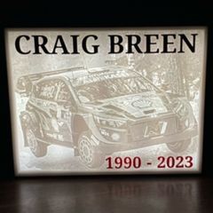 Craig Breen Lithophane Lightbox