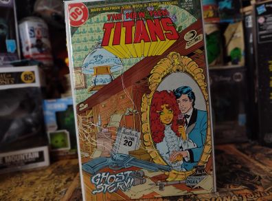 New Teen Titans ! Issue #12 ! Ghost Story ! Copper Age Comic from 1985 ! by DC Comics !