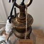Glass Pendant light - aged bronze - brand new Image 2