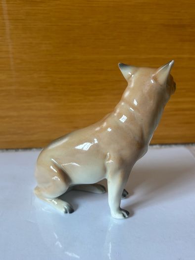 Vintage Metzler and Ortloff German Porcelain Fox Figurine