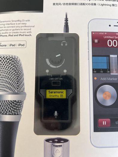 Saramonic audio adapter for iOS