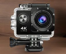 Brand new 4K action camera ideal for sports, travel, outdoor adventures and content creation.