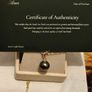 Genuine Black South Sea Pearl Pendant  Boxed with Certificate Image 5