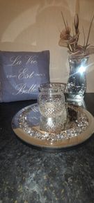 Galway Crystal Cut Glass Tealight Holder Votive Candle Home Decor Gift