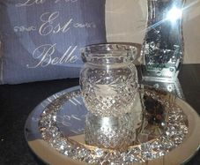 Galway Crystal Cut Glass Tealight Holder Votive Candle Home Decor Gift