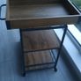 drinks bar trolley with removable tray Image 6