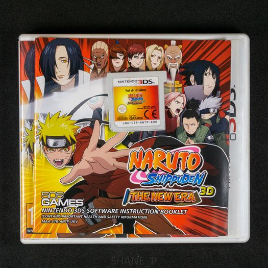 Naruto Shippuden: The New Era (Nintendo 3DS, Complete) XL 2DS Kids Boys Fighting Rare Game PAL Anime