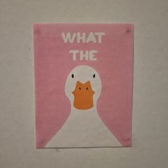 What the DUCK Canvas Poster