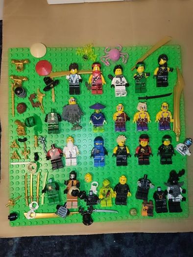 Lego Ninjago Figure Bundle and Accessories