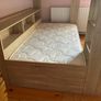 Orion Bunk Bed with Oak Effect, Shelves & Storage Drawer Image 5