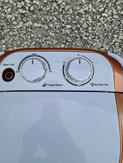 2 In 1 Portable Mini Washing Machine Fully Automatic Compact Washer Spin Dryer