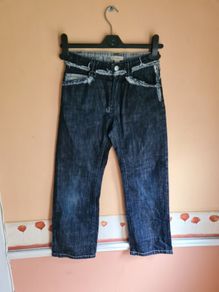 boys Burberry jeans blue denim size 8 year old