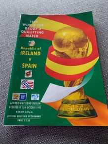 Republic of Ireland Match Programmes For Sale