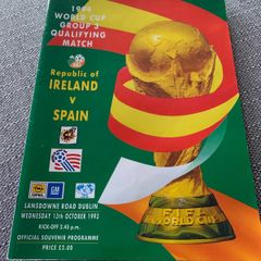 Republic of Ireland Match Programmes For Sale