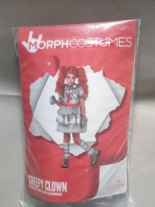 Girls " IT " / Creepy Clown Costume