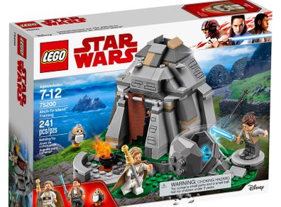 Lego Star Wars 75200: Ahch-to Island training set (2018) 100% Complete W/BOX