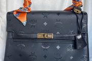 MCM kelly style bag