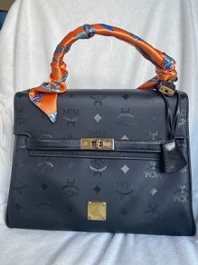 MCM kelly style bag