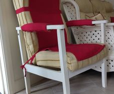 Back support chair