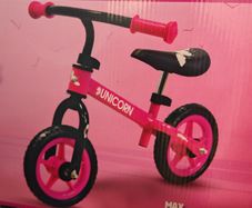Unicorn Balance Bikes for Kids 10" wheel size