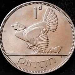 Ireland - 1935 - Penny - Hen - KM.3 - [307]