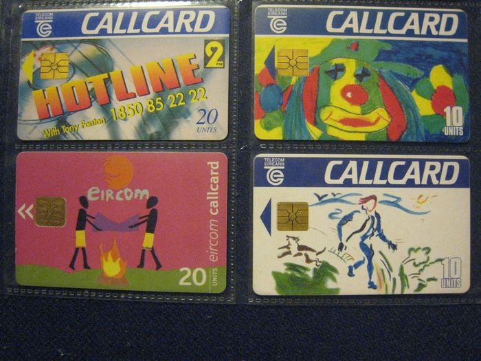 CALLCARDS - Fantastic Collection incl rare & test