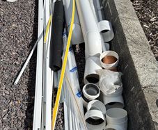 Heat Recovery Ventilation (MVHR) ducting and fittings