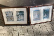 Indian prints framed