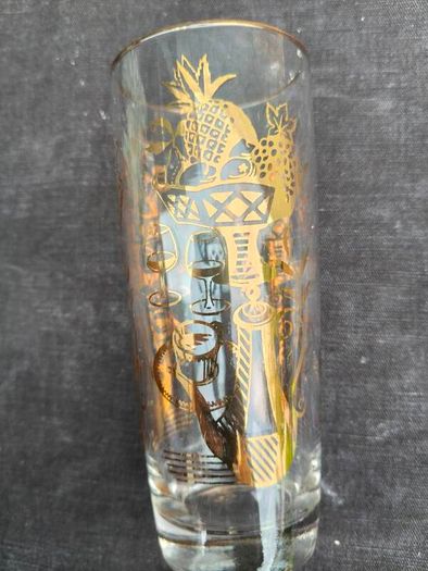 5 x Mid Century Highball glasses