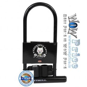 35244 Bike Long U Lock Anti Theft Metal Steel Padlock
