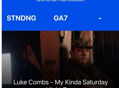 Luke Combs Concert tickets