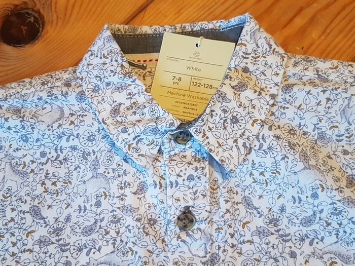 BNWT Monsoon Shirt Age 7-8
