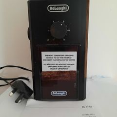 DeLonghi coffee burr grinder KG79