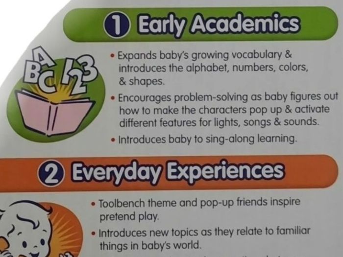 Laugh & Learn Educational Toolbench Fisher Price (196)