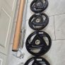 brand new olympic weight lifting set Image 10
