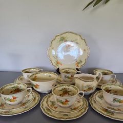Tea Set Old Staffordshire Johnson Bros