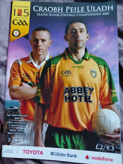Ulster GAA Programme Bundle
