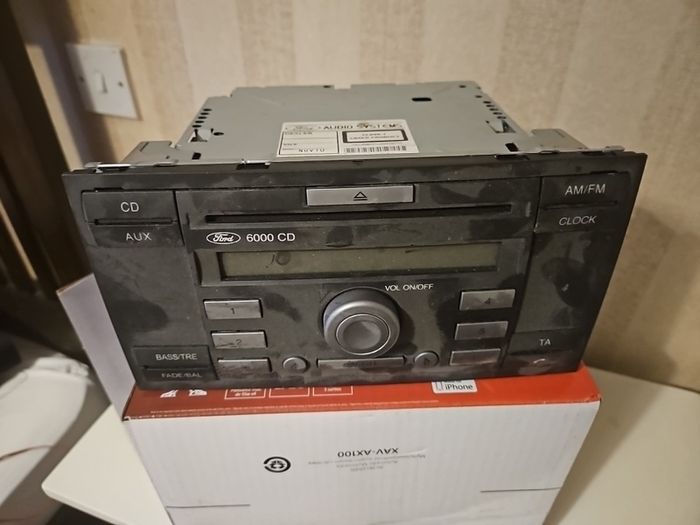 car CD and radio