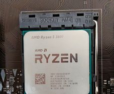 AMD Ryzen 5 3600 with MSI A520M-A PRO motherboard