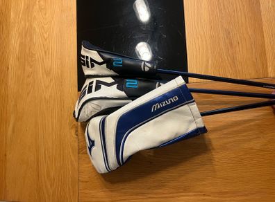 Mizuno driver and Taylormade Sim 2 max set