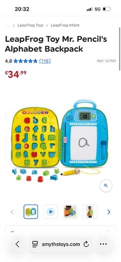 Mr Pencils ABC backpack