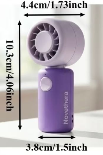 Portable usb rechargeable fan orange 2 for 20